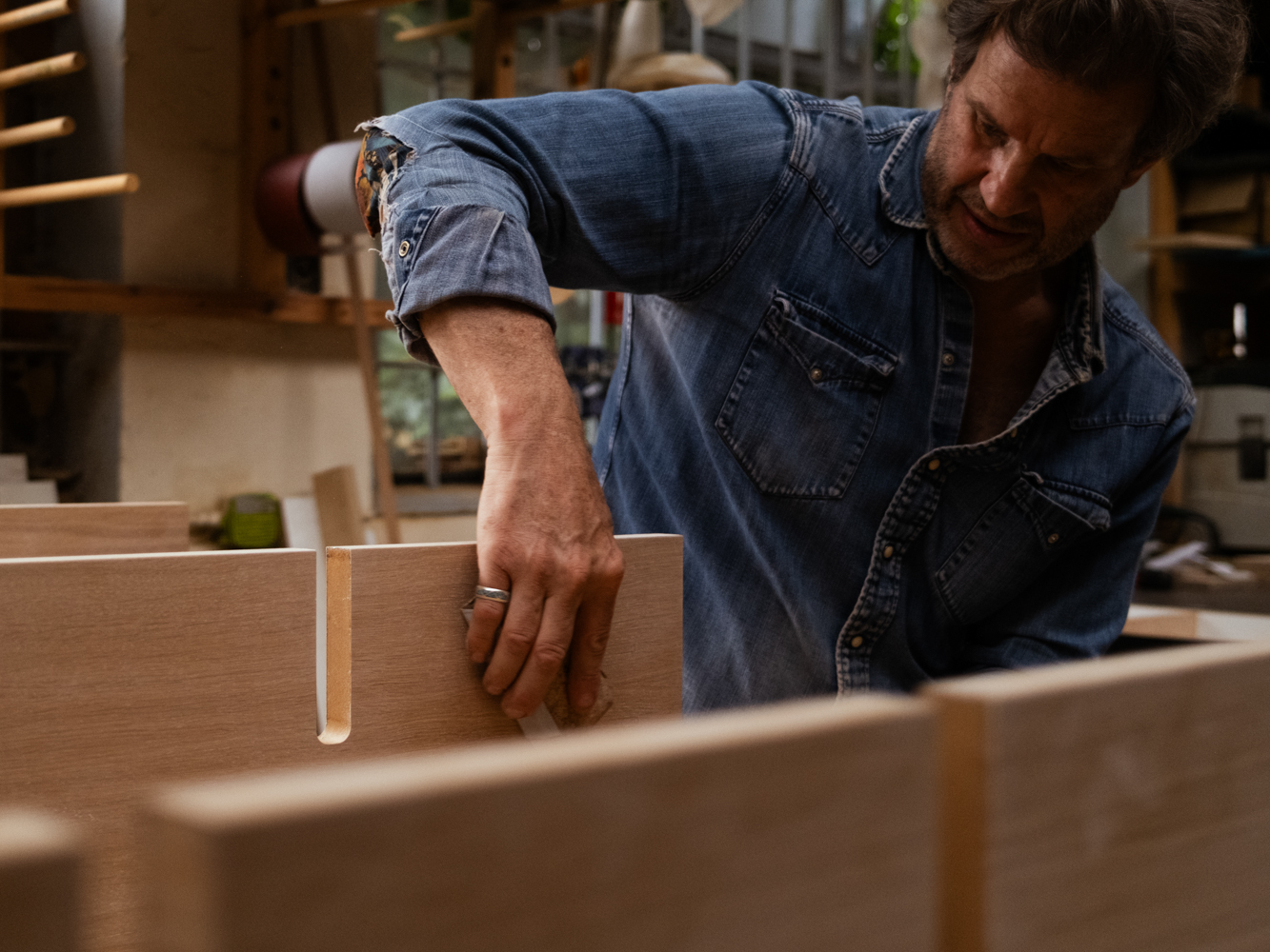 Furniture making detail
